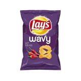 Lays Wavy Piri Piri Chips Romanian Version 115g x 21