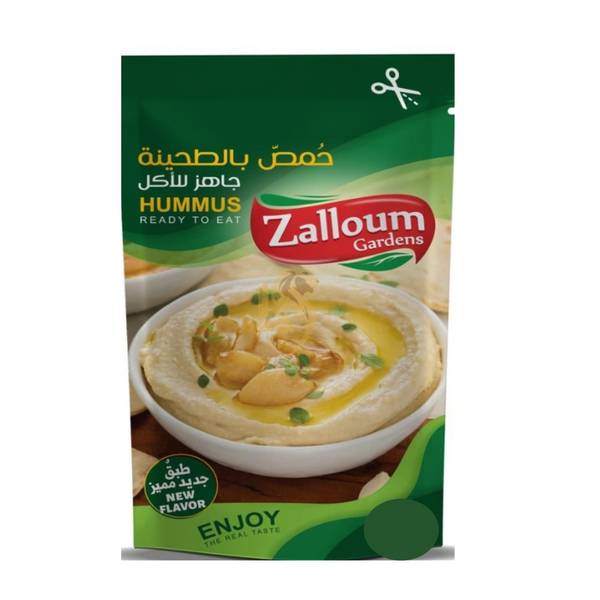 Zalloum Gardens Hummus Tahina 4 x 1kg – Nordic Engros