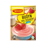 Winiary Strawberry Flavour Pudding With Sugar 60G x 30