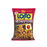 Lotto Monsters Corn Crisps With Tomato Flavour 75g x 24