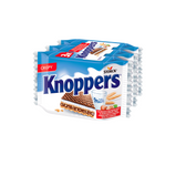 Storck Knoppers Milk-Hazelnut Wafer (3*25G) 75G x 24