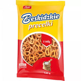 Aksam Beskidzkie Pretzels with salt 180G x 18