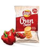 Lays Chips Oven Baked Peppers 24 X 125G