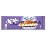 Milka Mmmax Crispy Joghurt Alpine Milk Chocolate 300G x 12